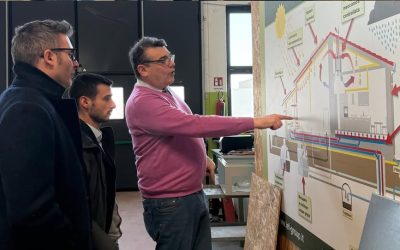 E’ passato a trovarci Edoardo Accorsi, il Sindaco di Cento